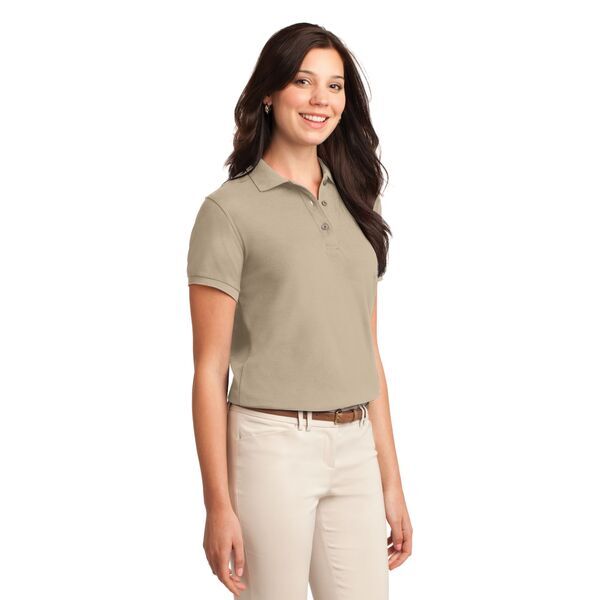 Port Authority® Silk Touch™ Pique Ladies' Polo