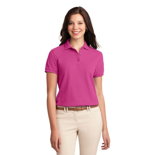Port Authority® Silk Touch™ Pique Ladies' Polo