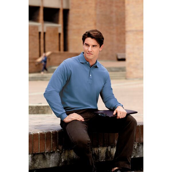 Port Authority® Rapid Dry™ Men's Long Sleeve Polo
