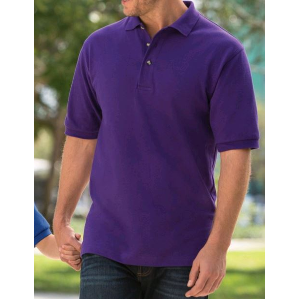 Port Authority® Cotton Pique Knit Men's Polo