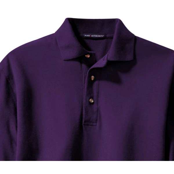 Port Authority® Cotton Pique Knit Men's Polo