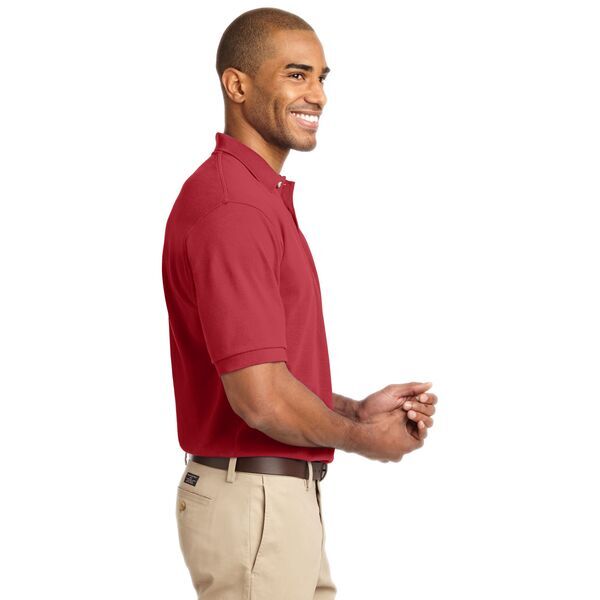 Port Authority® Cotton Pique Knit Men's Polo