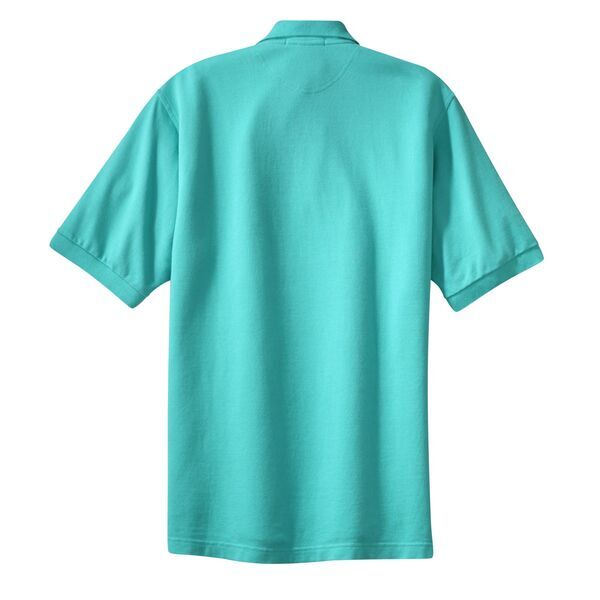 Port Authority® Cotton Pique Knit Men's Polo