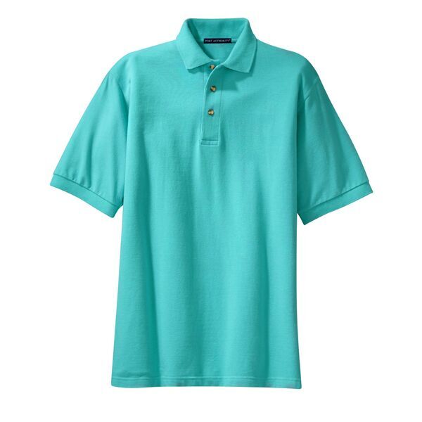 Port Authority® Cotton Pique Knit Men's Polo