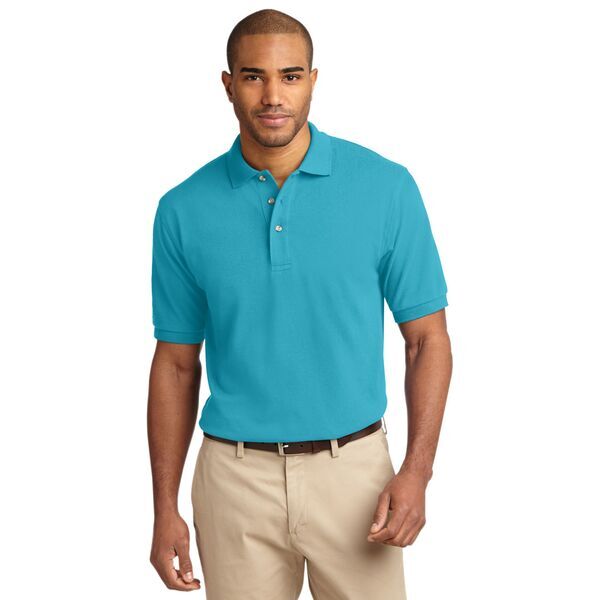 Port Authority® Cotton Pique Knit Men's Polo