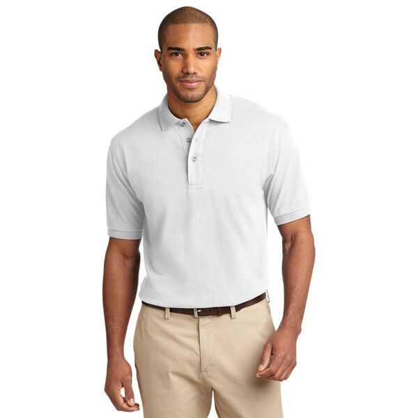Port Authority® Cotton Pique Knit Men's Polo