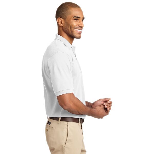Port Authority® Cotton Pique Knit Men's Polo