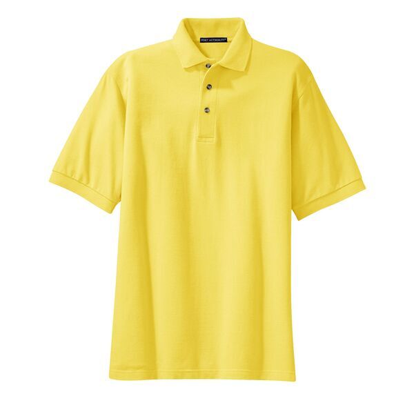 Port Authority® Cotton Pique Knit Men's Polo