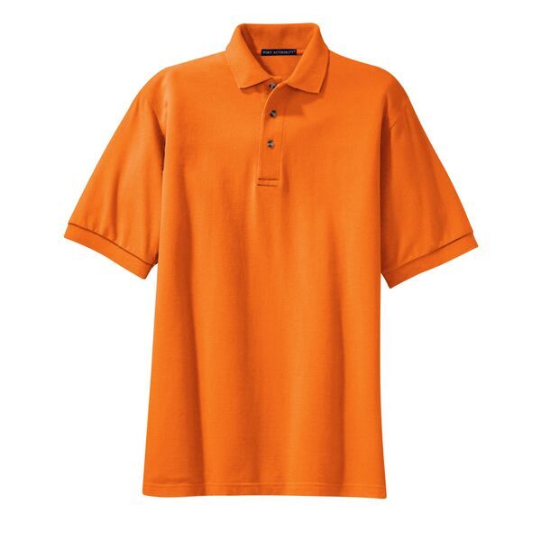 Port Authority® Cotton Pique Knit Men's Polo