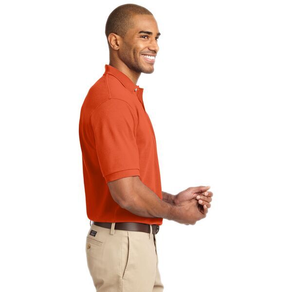 Port Authority® Cotton Pique Knit Men's Polo