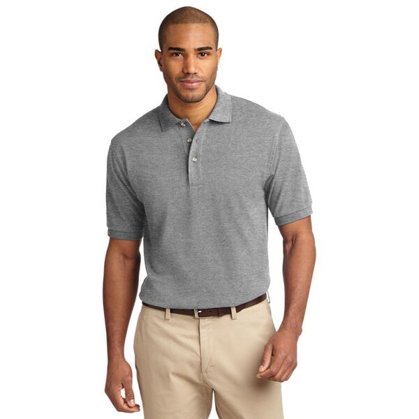 Port Authority® Cotton Pique Knit Men's Polo