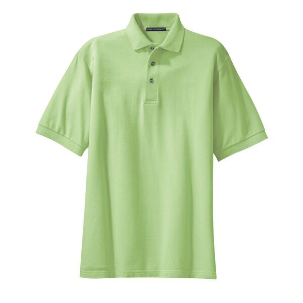 Port Authority® Cotton Pique Knit Men's Polo