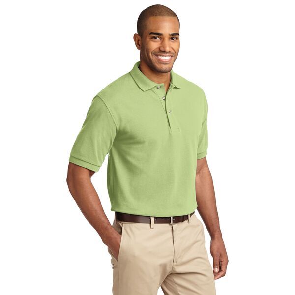 Port Authority® Cotton Pique Knit Men's Polo