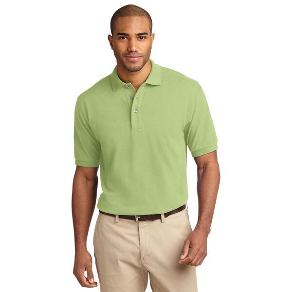 Port Authority® Cotton Pique Knit Men's Polo