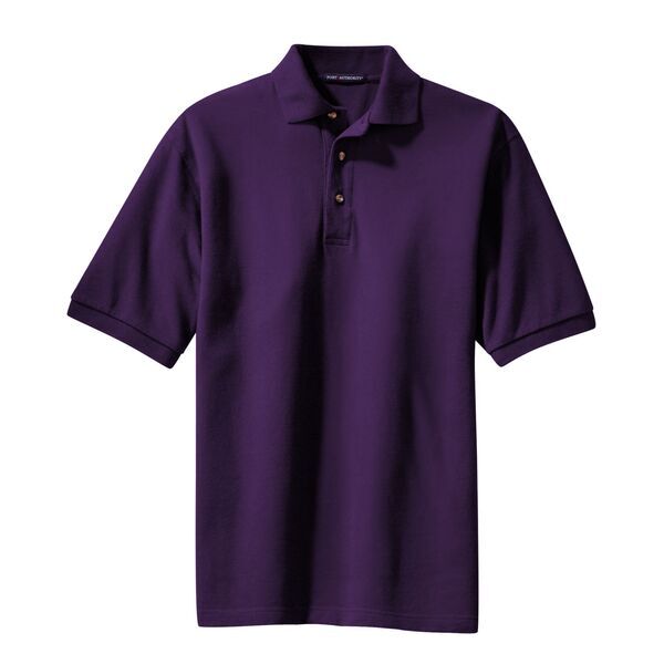 Port Authority® Cotton Pique Knit Men's Polo