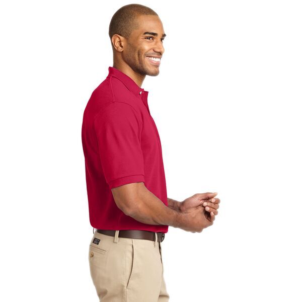 Port Authority® Cotton Pique Knit Men's Polo