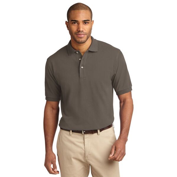 Port Authority® Cotton Pique Knit Men's Polo