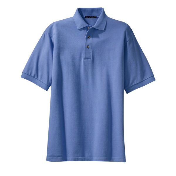 Port Authority® Cotton Pique Knit Men's Polo