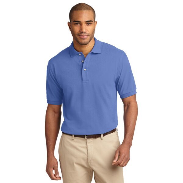 Port Authority® Cotton Pique Knit Men's Polo