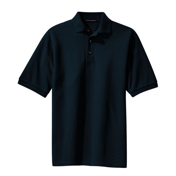 Port Authority® Cotton Pique Knit Men's Polo