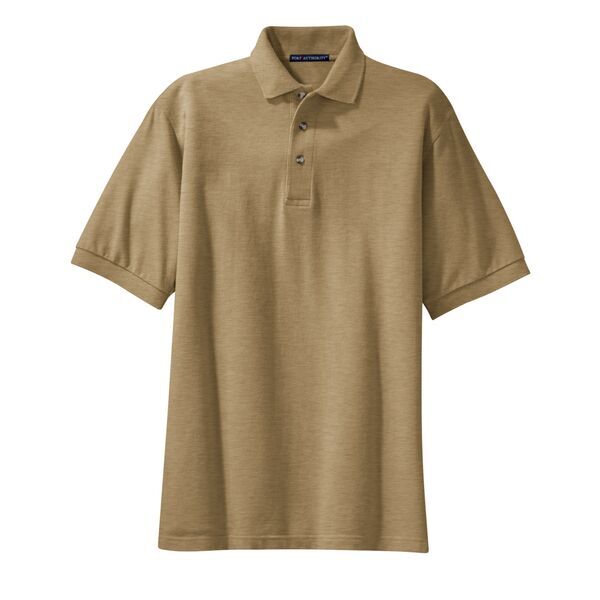 Port Authority® Cotton Pique Knit Men's Polo