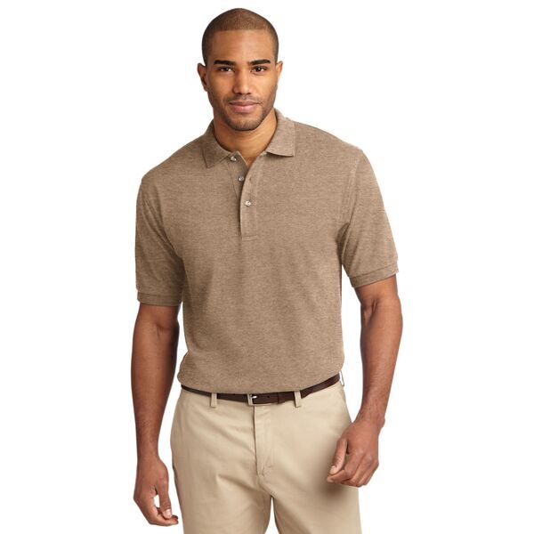Port Authority® Cotton Pique Knit Men's Polo