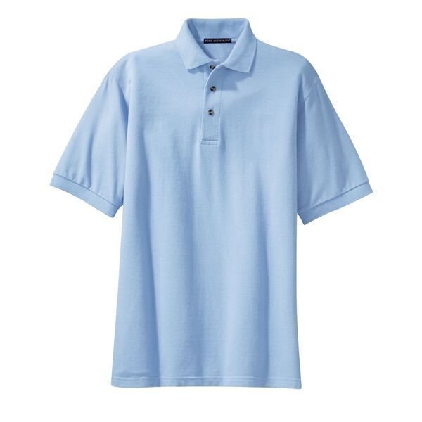 Port Authority® Cotton Pique Knit Men's Polo