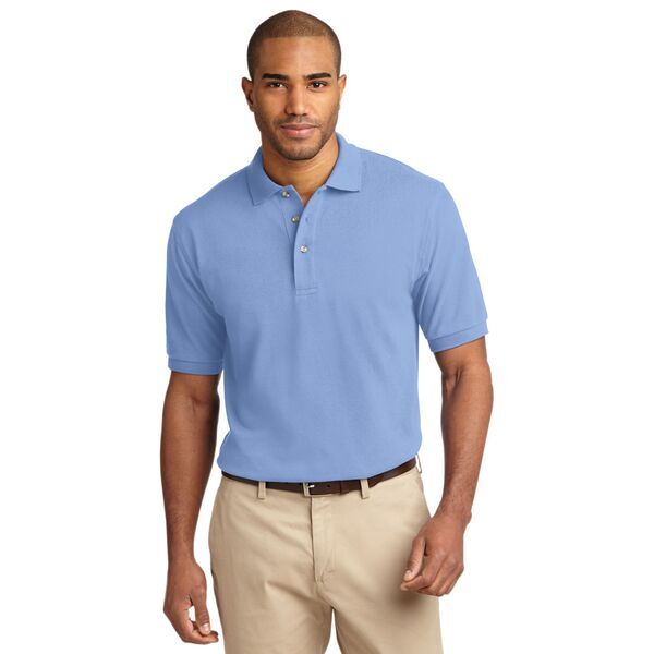 Port Authority® Cotton Pique Knit Men's Polo