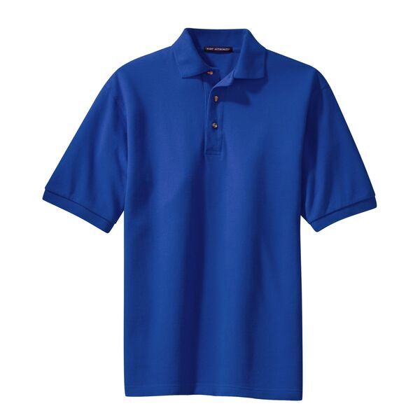 Port Authority® Cotton Pique Knit Men's Polo