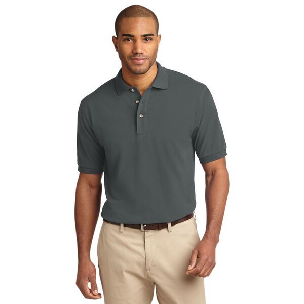 Port Authority® Cotton Pique Knit Men's Polo
