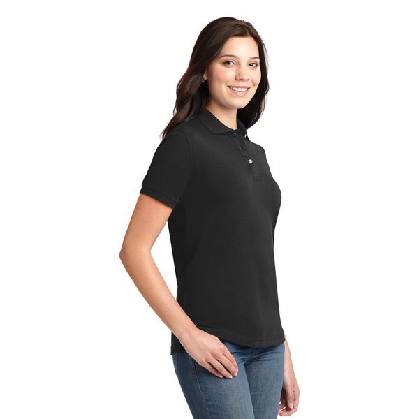 Port Authority® Cotton Pique Knit Ladies' Polo