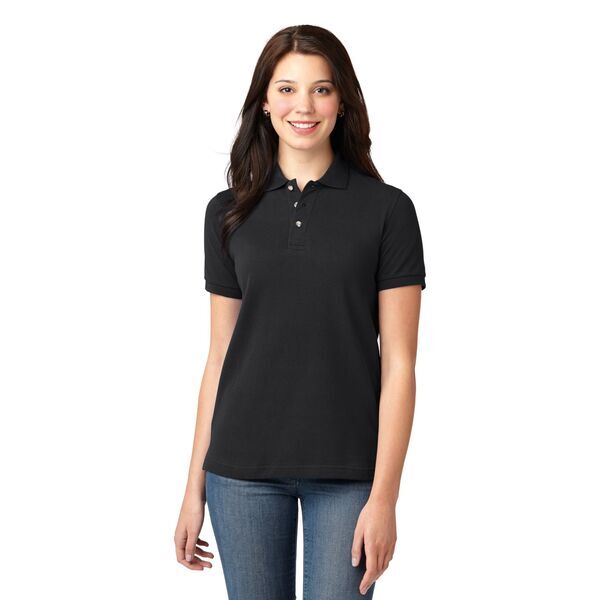 Port Authority® Cotton Pique Knit Ladies' Polo