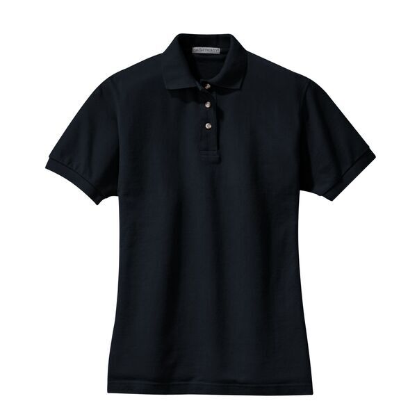 Port Authority® Cotton Pique Knit Ladies' Polo