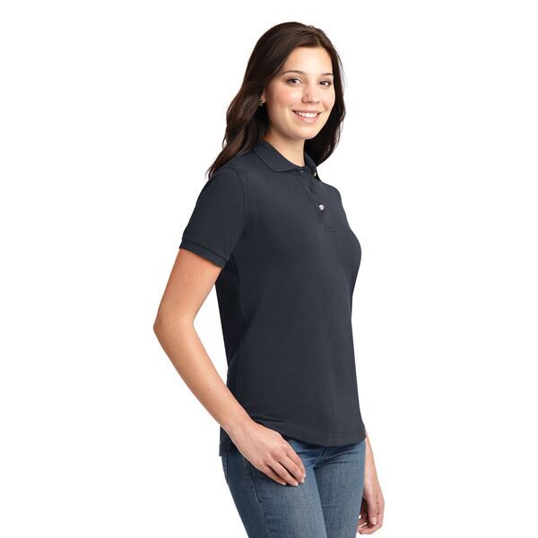 Port Authority® Cotton Pique Knit Ladies' Polo