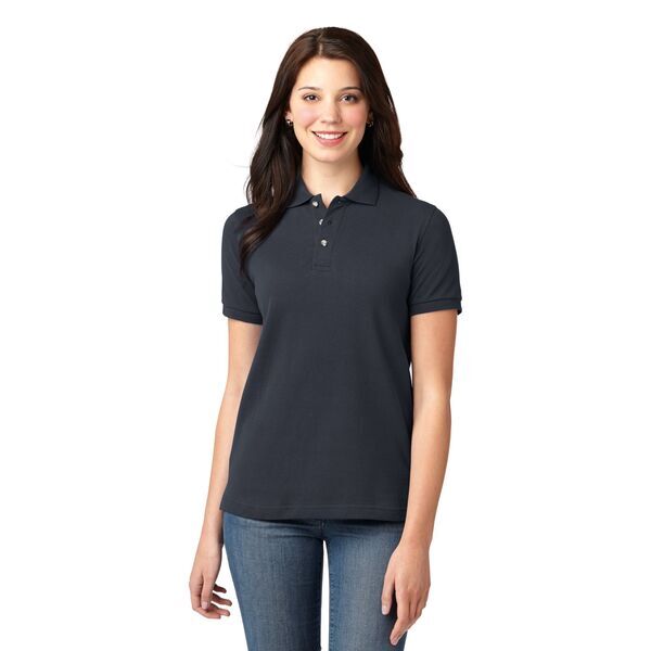 Port Authority® Cotton Pique Knit Ladies' Polo