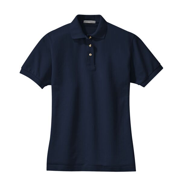 Port Authority® Cotton Pique Knit Ladies' Polo