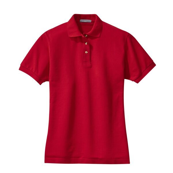 Port Authority® Cotton Pique Knit Ladies' Polo