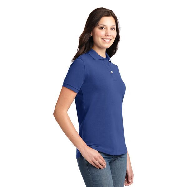 Port Authority® Cotton Pique Knit Ladies' Polo
