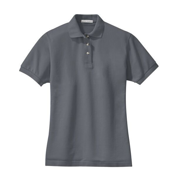 Port Authority® Cotton Pique Knit Ladies' Polo
