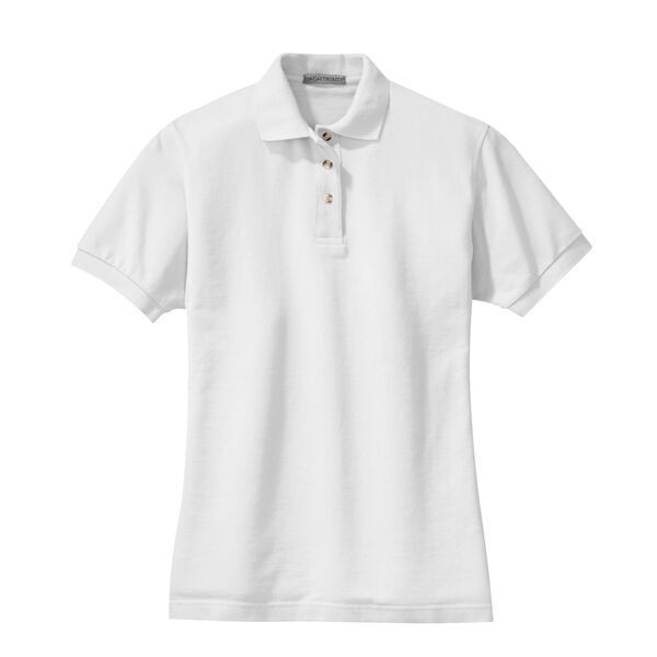 Port Authority® Cotton Pique Knit Ladies' Polo