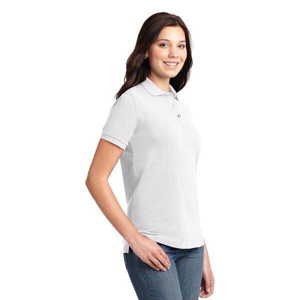 Port Authority® Cotton Pique Knit Ladies' Polo
