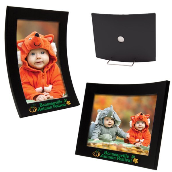 Curved Wood Color Pop Frame, 4 x 6