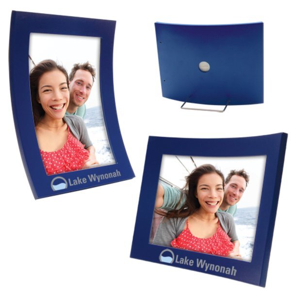 Curved Wood Color Pop Frame, 4 x 6