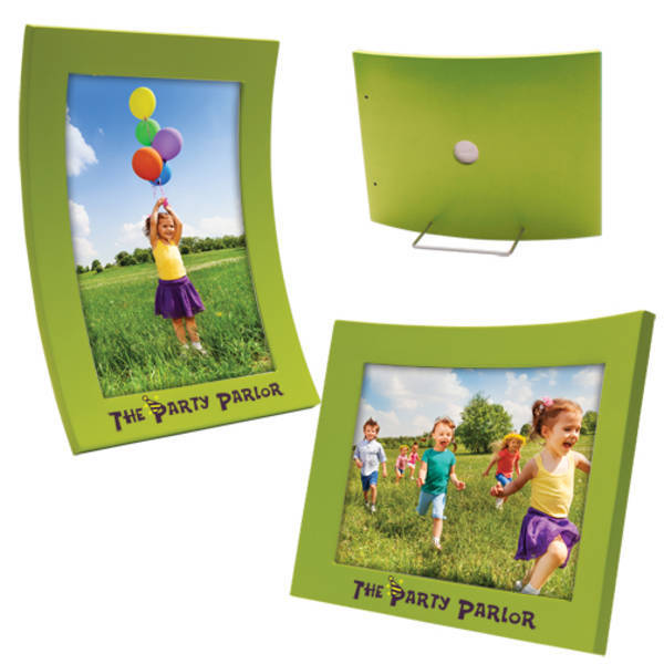 Curved Wood Color Pop Frame, 4 x 6