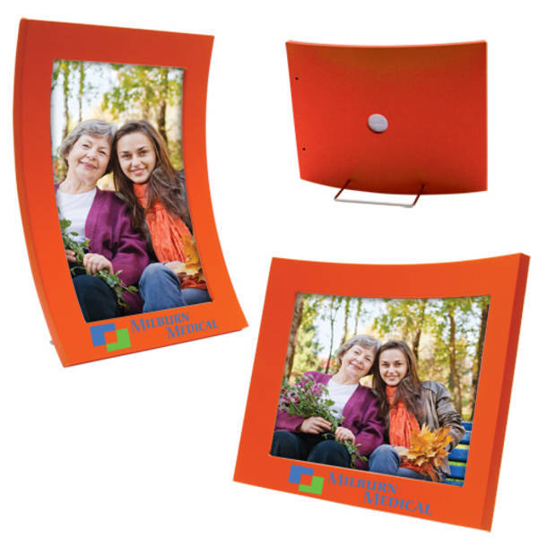 Curved Wood Color Pop Frame, 4 x 6