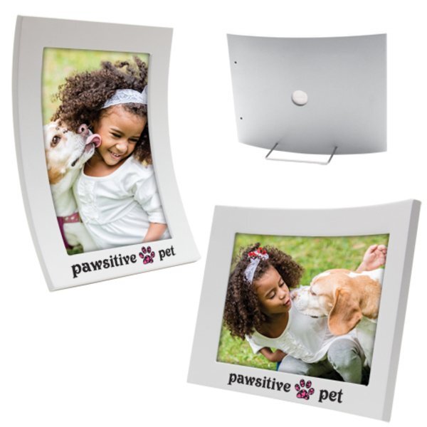 Curved Wood Color Pop Frame, 4 x 6