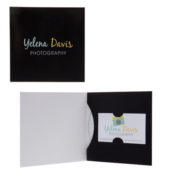 Paper CD/DVD Business Card Folio