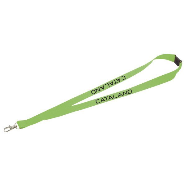 Polyester Breakaway Lanyard with Lobster Clip, 3/4" Wide