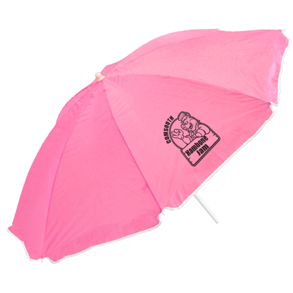 Economy Beach Umbrella, 72" Arc