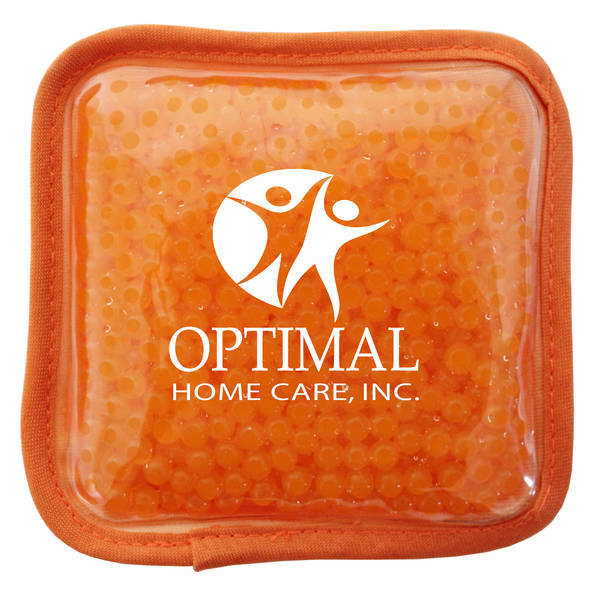 Plush Square Gel Bead Hot and Cold Pack